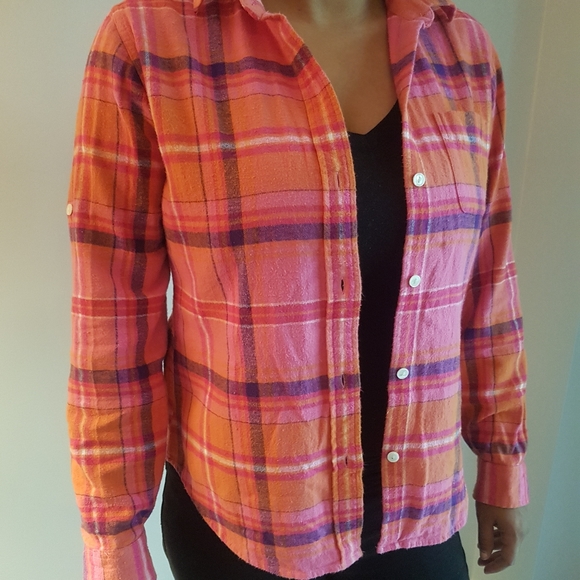 Lucky Brand - Classic One Pocket Plaid Shirt - Picture 4 of 5